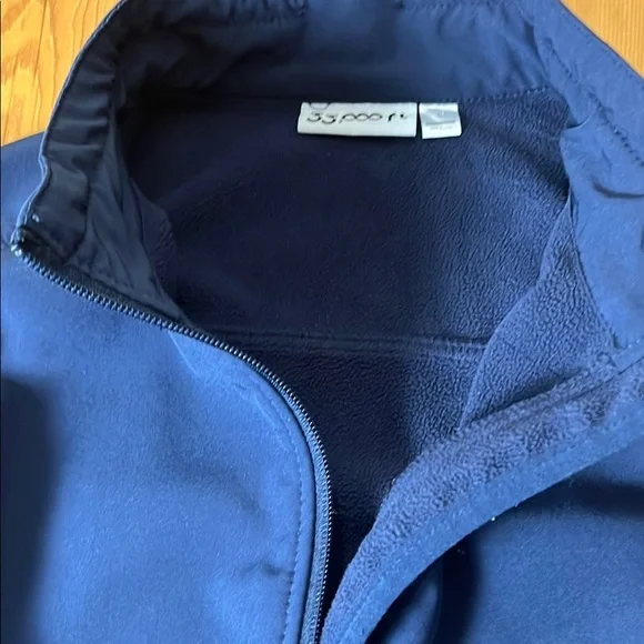 33,000 ft, Blue Zip-Up Jacket Ladies size L . 4 pockets - Picture 4 of 12
